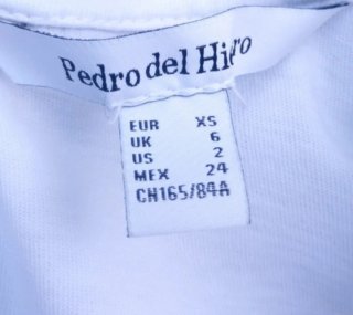 Camiseta Pedro del Hierro bordada
