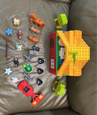 Lote Lego Duplo Granja y Vehículo