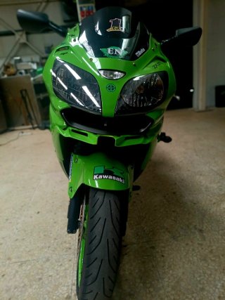 Kawasaki ZX-9R Verde Manual