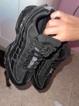 Nike Air Max 95 negras - Usadas 1 vez
