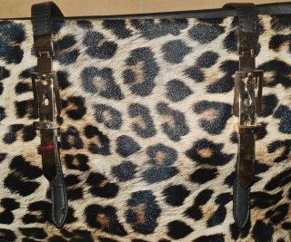 Bolso estampado animal print Marca china