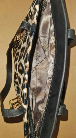 Bolso estampado animal print Marca china