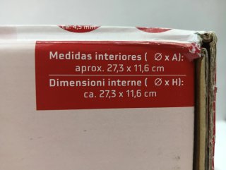 Olla 5.1L Hierro Fundido Roja Ernesto