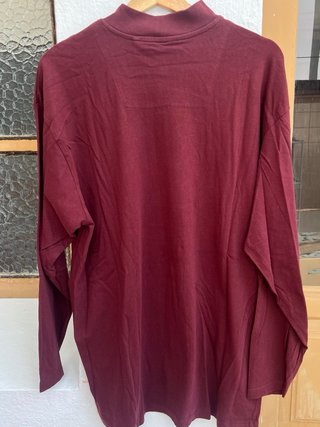 Camiseta Threadbare Cuello Alto Manga Larga M
