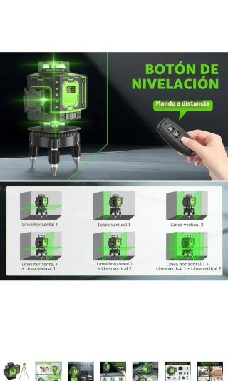 Nivel Láser 360° Autonivelante
