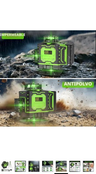 Nivel Láser 360° Autonivelante