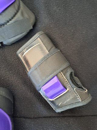 Pack de protecciones para patinar Bauer talla S