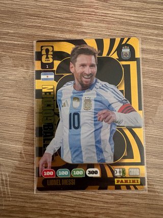 Cromo Lionel Messi Panini Adrenalyn Mundial 2026