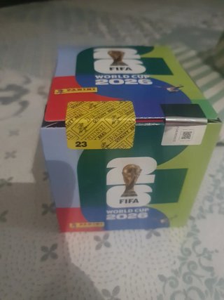 Caja cromos Panini WORLD CUP 2026 con ticket
