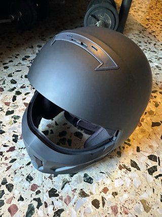 Casco modular Negro Mate