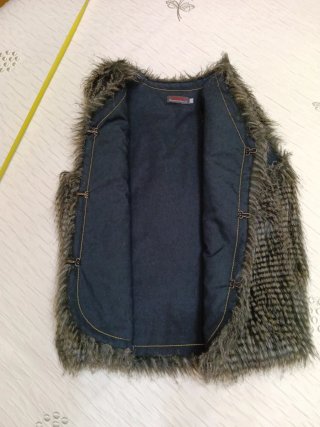 Chaleco pelo niña Talla 14 años/ 156