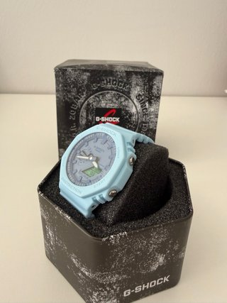 Casio G-Shock GA2100 Reloj Azul/Gris