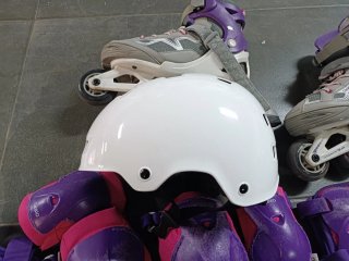 Pattini, Casco e Protezioni Taglia S