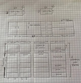 Cocina Forlady 4,70 m (2 años)