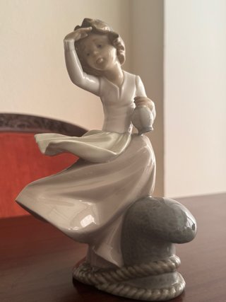 Figura Lladró La Marinera 1963 Original
