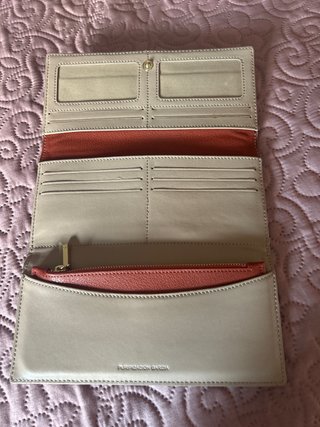 Cartera Purificación García Beige/Naranja