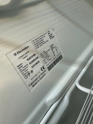 Congelador blanco Electrolux