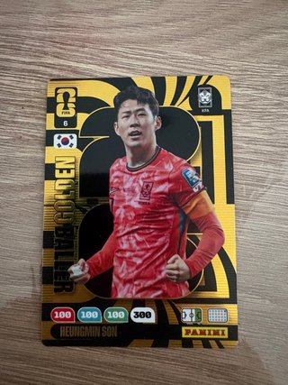 Cromo Adrenalyn Mundial 2026 Son Heung Min