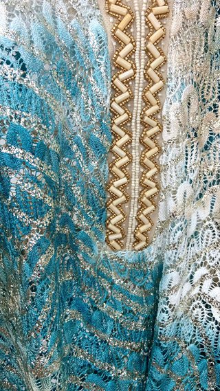 Blusa verano encaje calada escote estilo boho muje