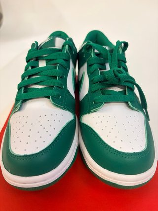 Nike Dunk 38.5 Verde y Blanco