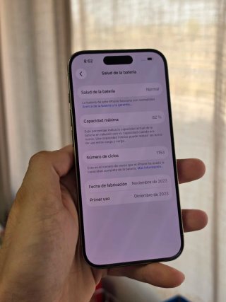 iPhone 15 Pro 128GB Plata