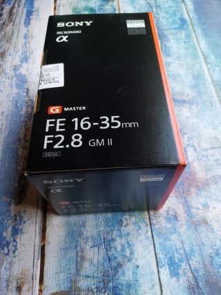 Sony FE 16-35mm f2.8 GM II NUEVA 3 años Garantía