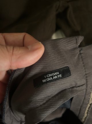 Pantalones Lana Hugo Boss Invierno azul marino