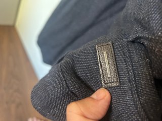 Pantalones Lana Hugo Boss Invierno azul marino