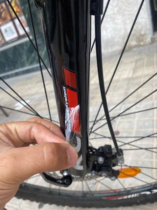 Bicicleta Zoom 29 usada 2x muy nueva con plástico