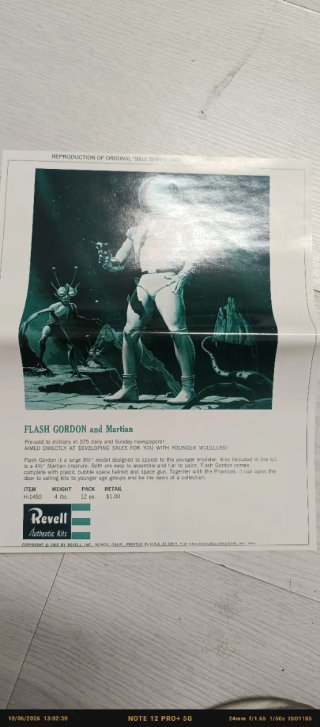 Maqueta Flash Gordon Atlantis Models