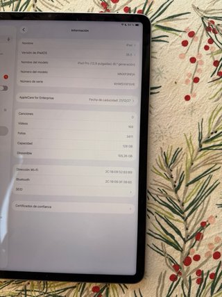 iPad Pro 12.9" M2 128GB