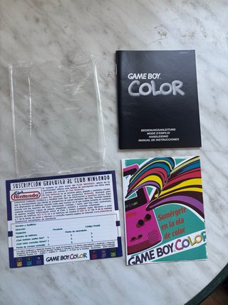 Nintendo Game Boy Color Rosa IMPOLUTA