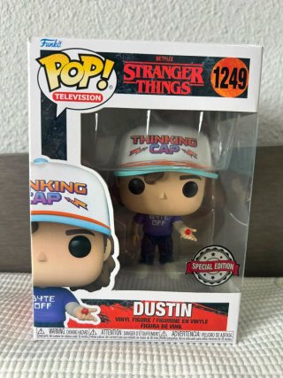 Funko Pop! Stranger Things Dustin 1249 Edición Lim