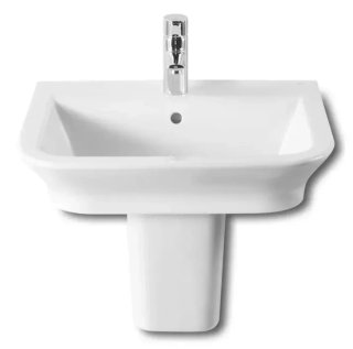 Lavabo de baño blanco