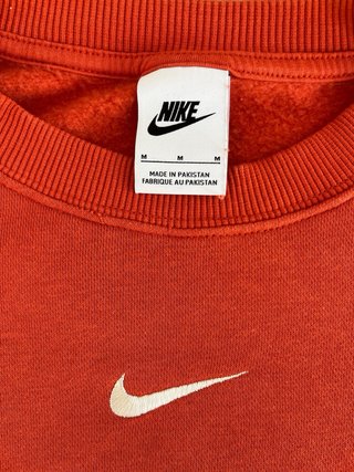 Sudadera Nike naranja