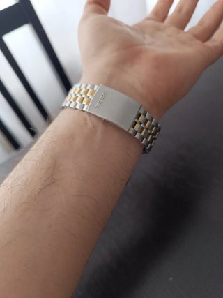 Reloj Seiko vintage Oro y Plata 36mm 1992