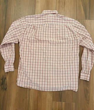 Camisa Lacoste a cuadros hombre 40 cuadros larga