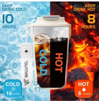 Taza Frío-Calor Wallfid Amarilla