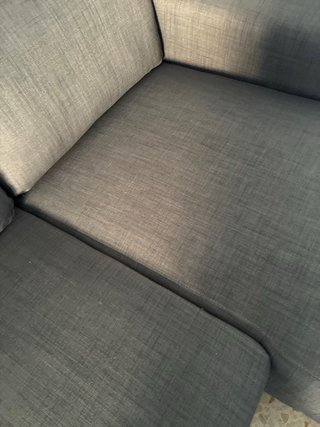 Sofá  200 cm y regalo sillón gris