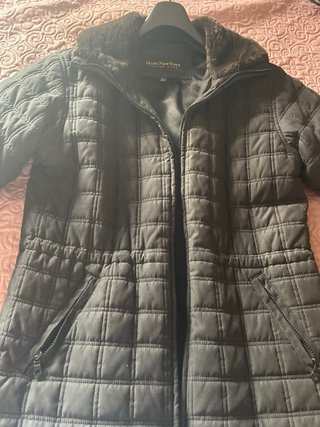 Cazadora Marc New York Negra con Borrego