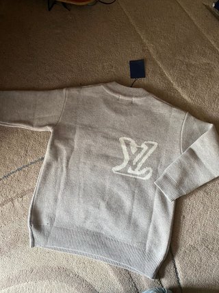 Jersey Louis Vuitton Punto Beige Talla S