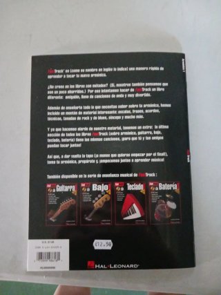 Libro Armónica FastTrack CD Incluido