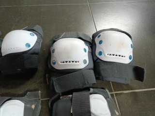 Set Protecciones Patinaje Oxelo Talla S