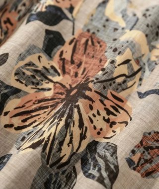 Blusa tirantes floral beige nueva sin etiqueta XL