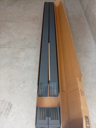 Pilares de pérgola metalica