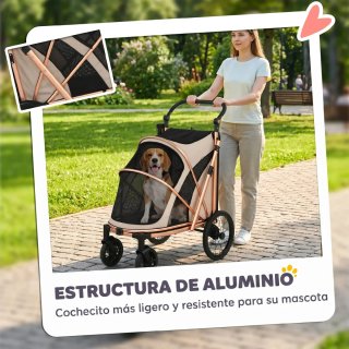 Carrito Perro Plegable hasta 20kg