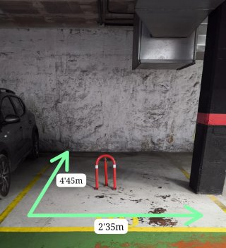 Plazas de parking en alquiler