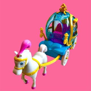 Carroza Cenicienta Disney con figura