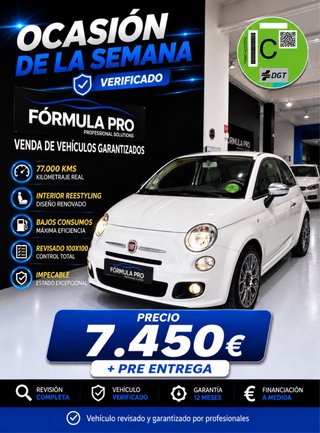FIAT 500 1.2 ( 77.412 kms ) ETIQ C