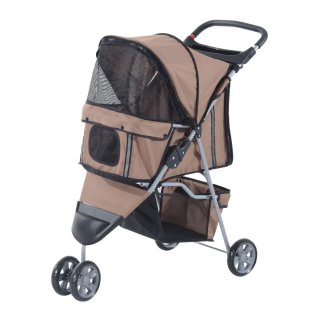 Carrito para Perros Pequeños con Cesta